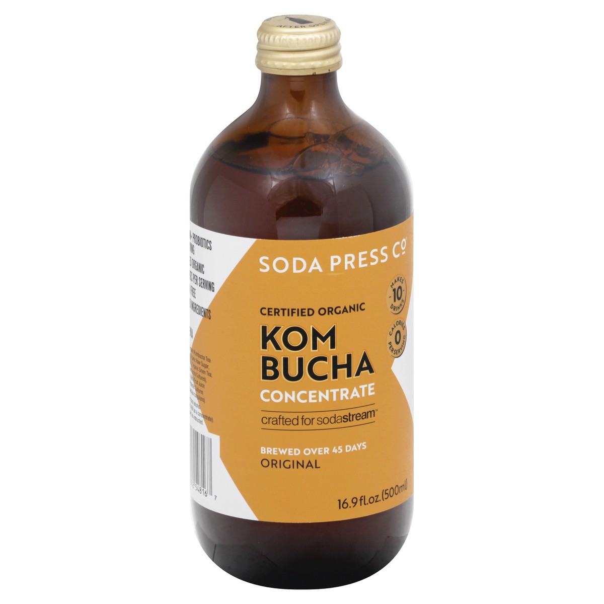 slide 6 of 12, Soda Press Organic Concentrate Original Kombucha 16.9 oz, 16.9 fl oz