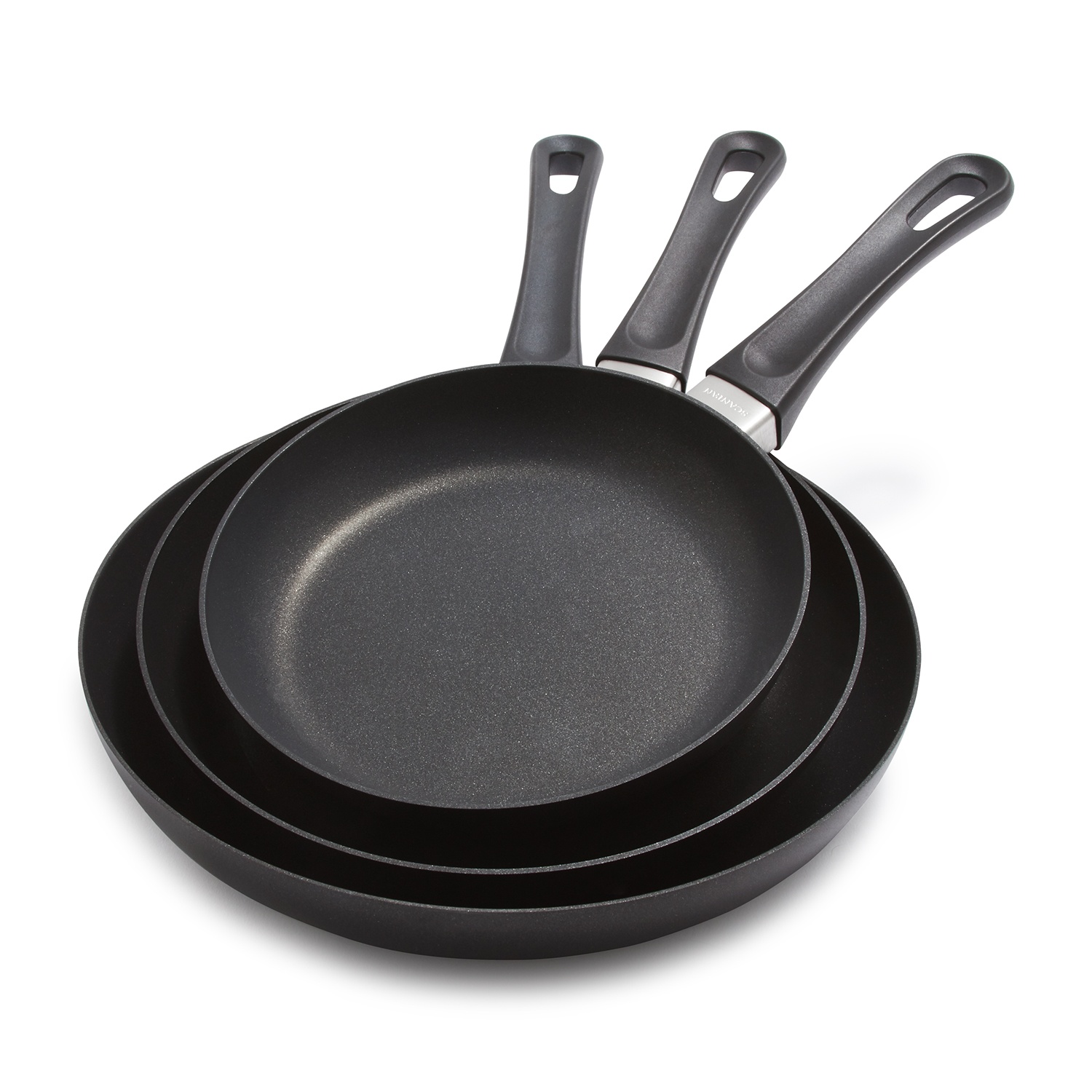 slide 1 of 1, SCANPAN Classic Skillets, 3 ct