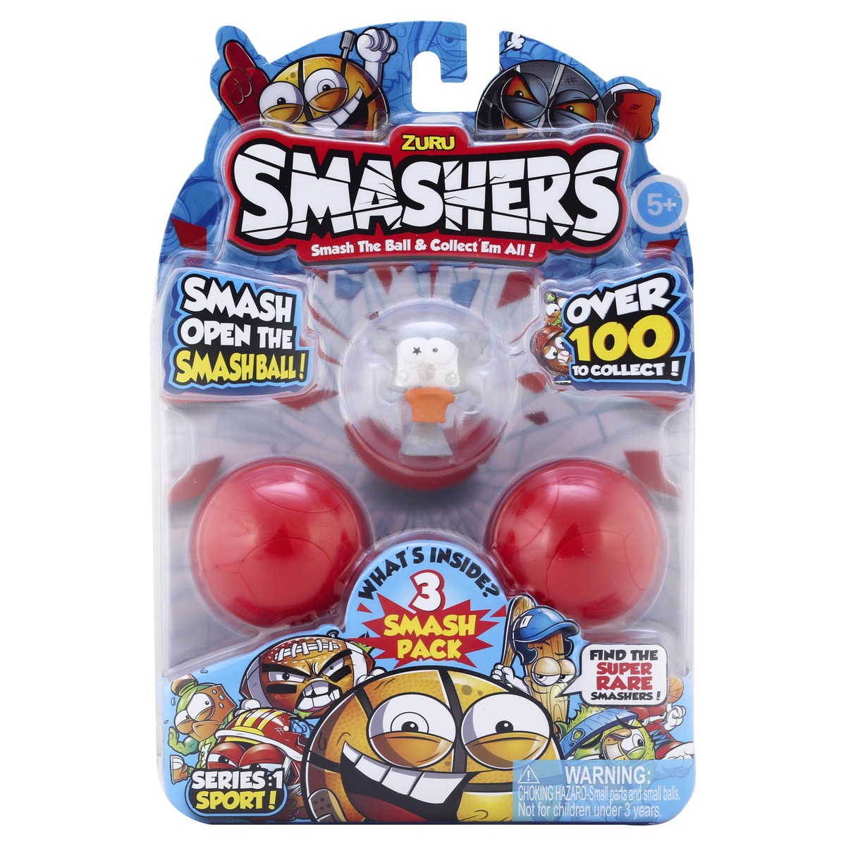 slide 2 of 3, ZURU Smashers 3 ea, 3 ct