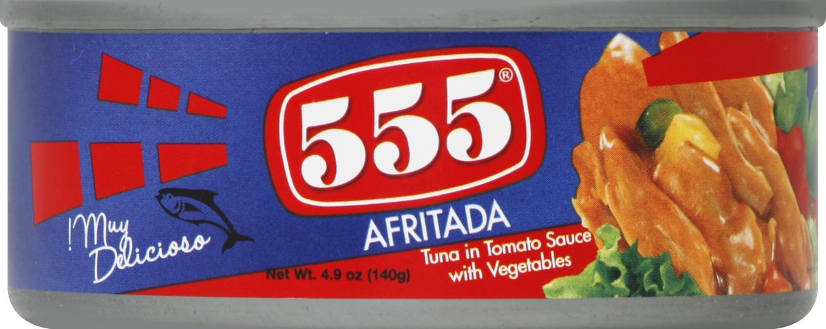 slide 2 of 2, 555 Tuna Afritada, 4.9 oz