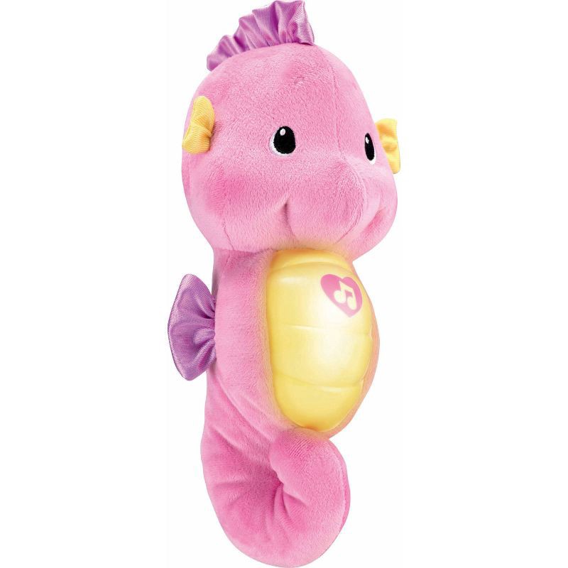 slide 4 of 6, Fisher-Price Ocean Wonders Soothe & Glow Seahorse - Pink, 1 ct