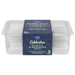 Kroger Celebration Plastic Dinnerware Sets