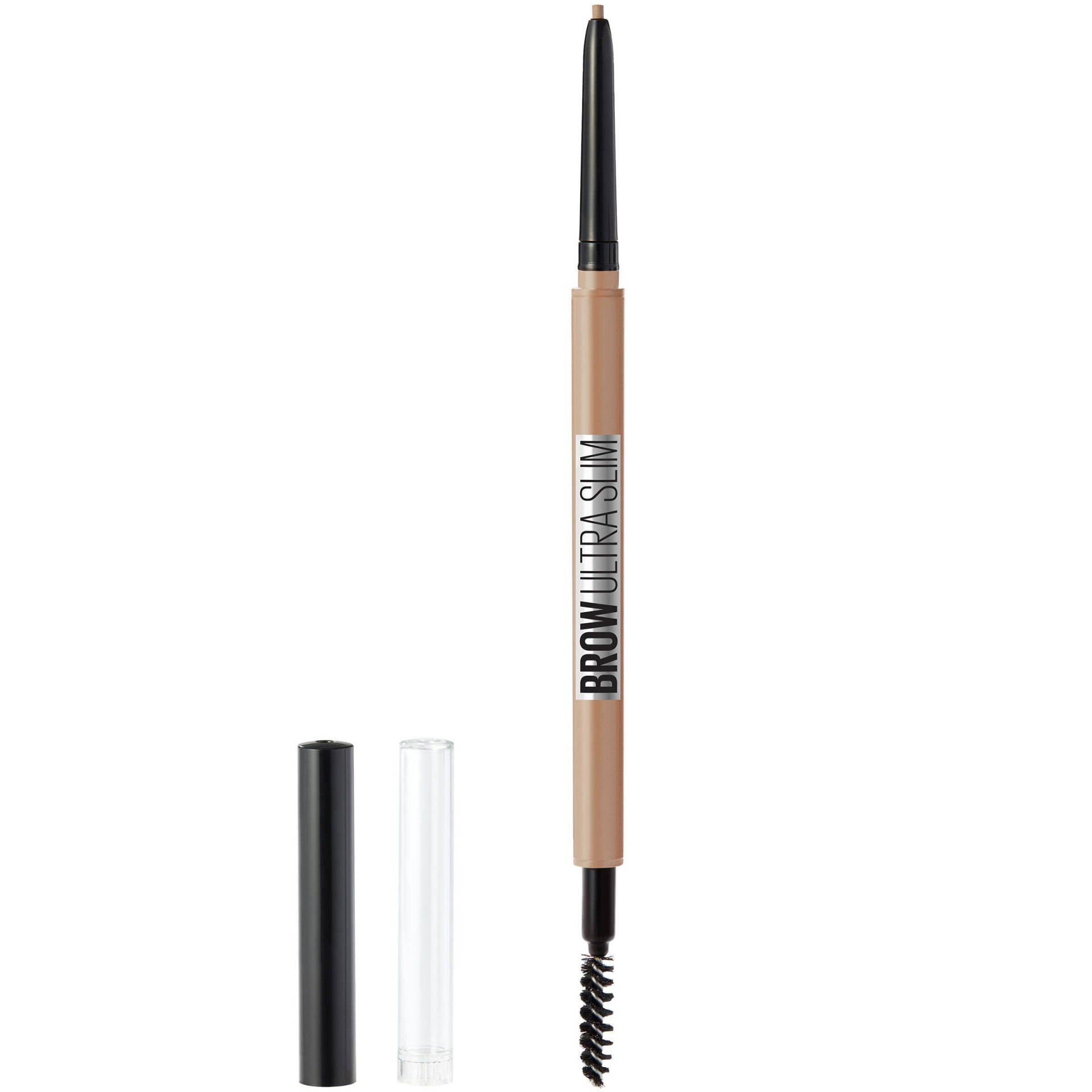 slide 1 of 1, Maybelline Brow Ultra Slim Defining Eyebrow Pencil, Light Blonde, 0.003 oz