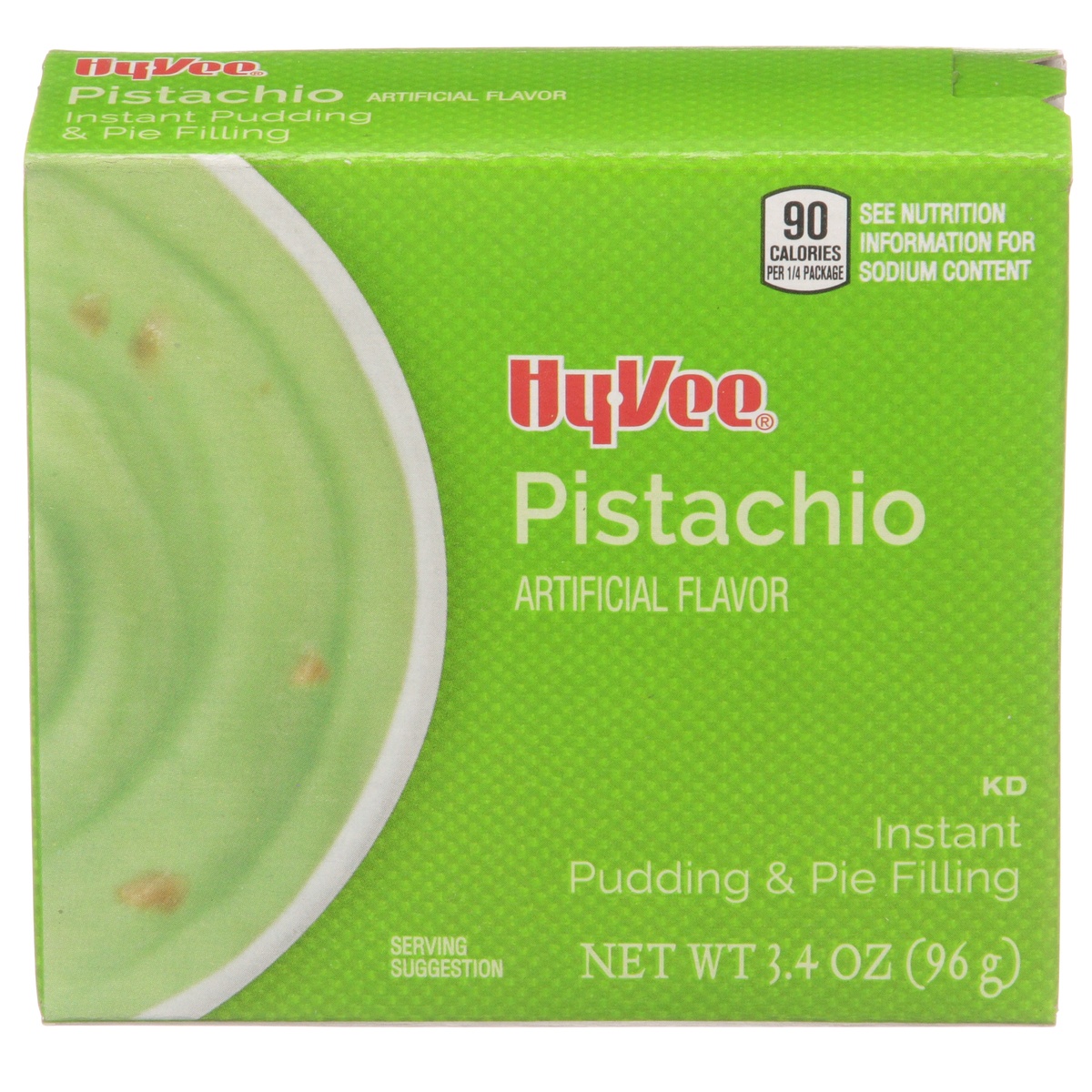 slide 1 of 1, Hy-vee Pistachio Instant Pudding & Pie Filling - 3.4 oz, 3.4 oz
