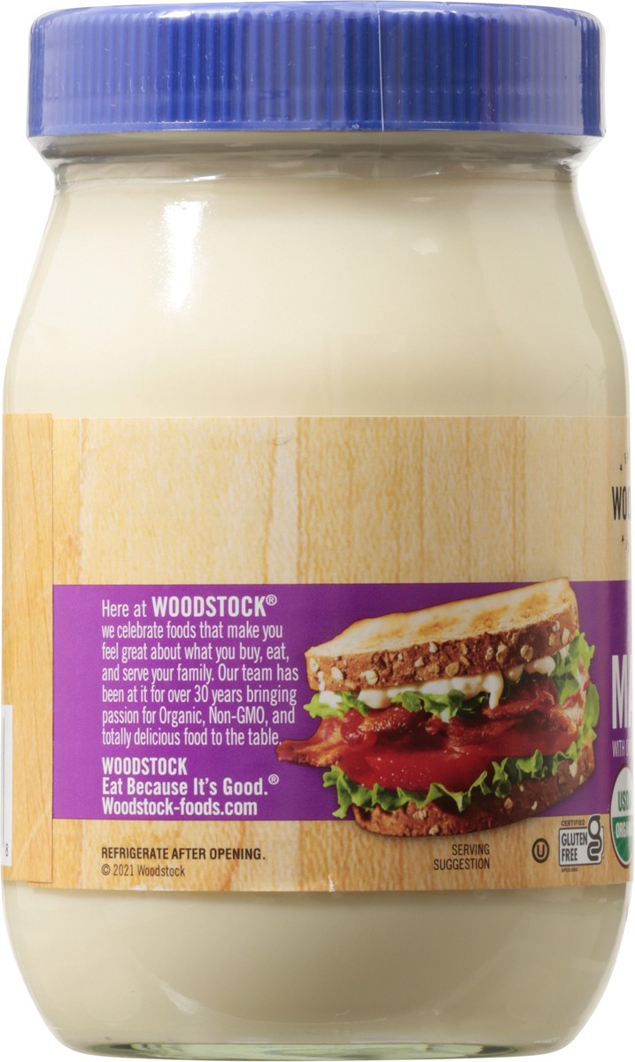 slide 7 of 9, Woodstock Organic Mayonnaise, 16 oz