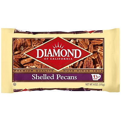 slide 1 of 1, Diamond Shelled Pecans, 10 oz