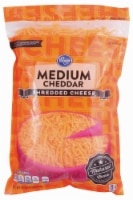 slide 1 of 1, Kroger Shredded Medium Cheddar Cheese, 32 oz