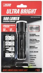 Feit Electric Ultra Bright 500 Lumen LED Tactical Flashlight 1 ea