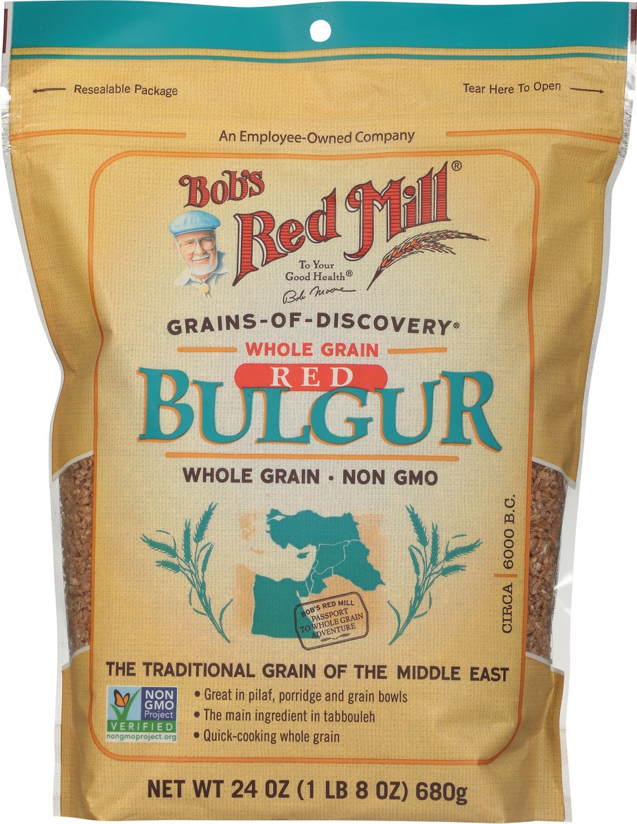 slide 13 of 14, Bob's Red Mill Red Whole Grain Bulgur 24 oz, 1 ct