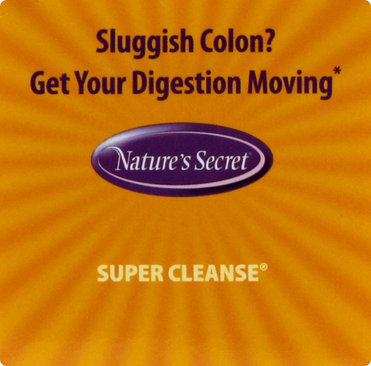 slide 3 of 8, Nature's Secret Super Cleanse, 100 ct