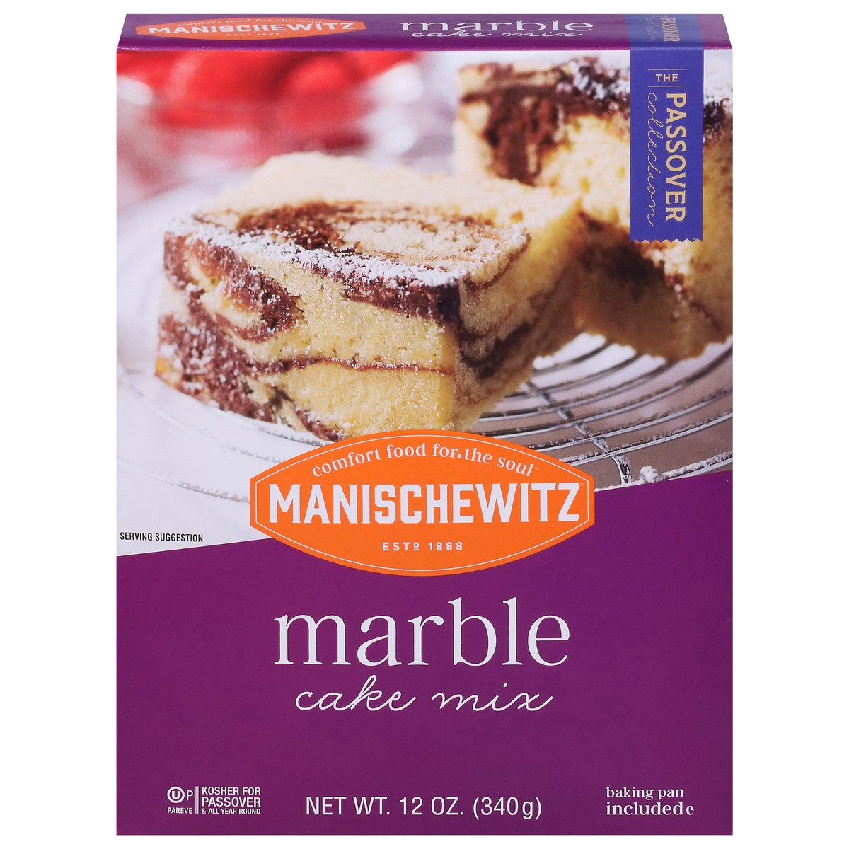 slide 1 of 9, Manischewitz The Passover Collection Marble Cake Mix 12 oz, 12 oz