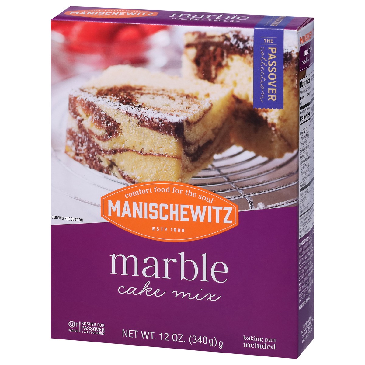 slide 3 of 9, Manischewitz The Passover Collection Marble Cake Mix 12 oz, 12 oz