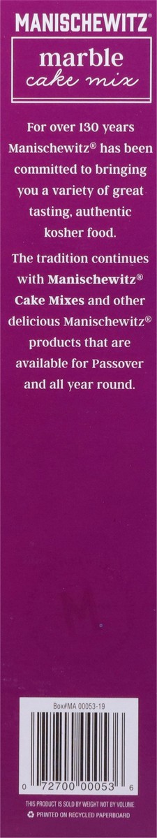 slide 7 of 9, Manischewitz The Passover Collection Marble Cake Mix 12 oz, 12 oz