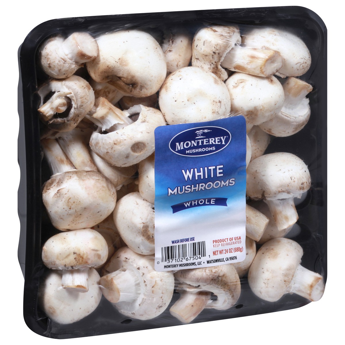 slide 6 of 9, Monterey Whole White Mushrooms, 24 oz