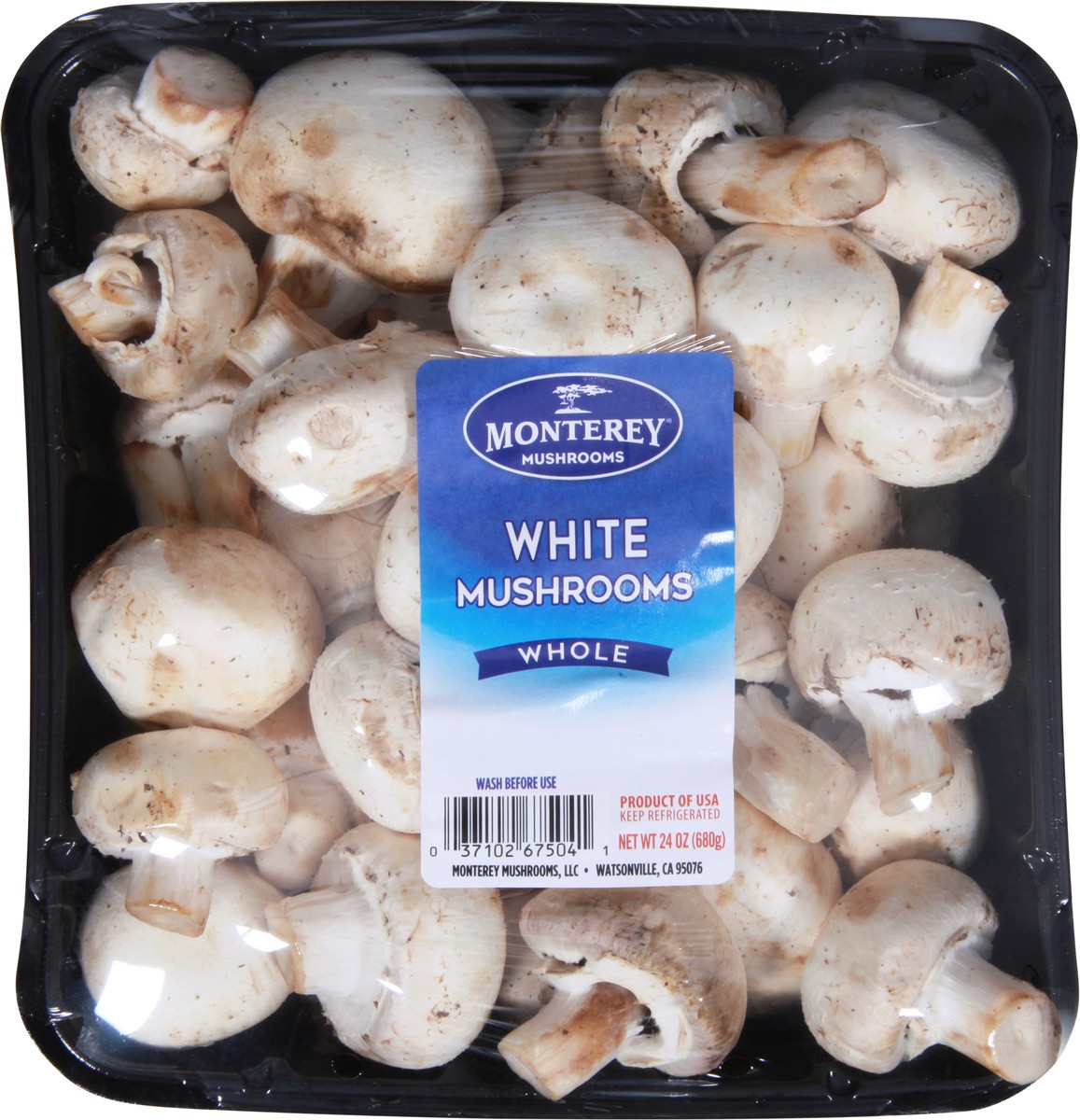 slide 7 of 9, Monterey Whole White Mushrooms, 24 oz