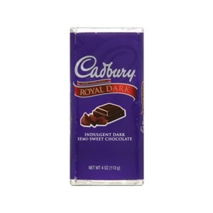 slide 1 of 1, Cadbury Rich Dark Chocolate Premium, 1 ct