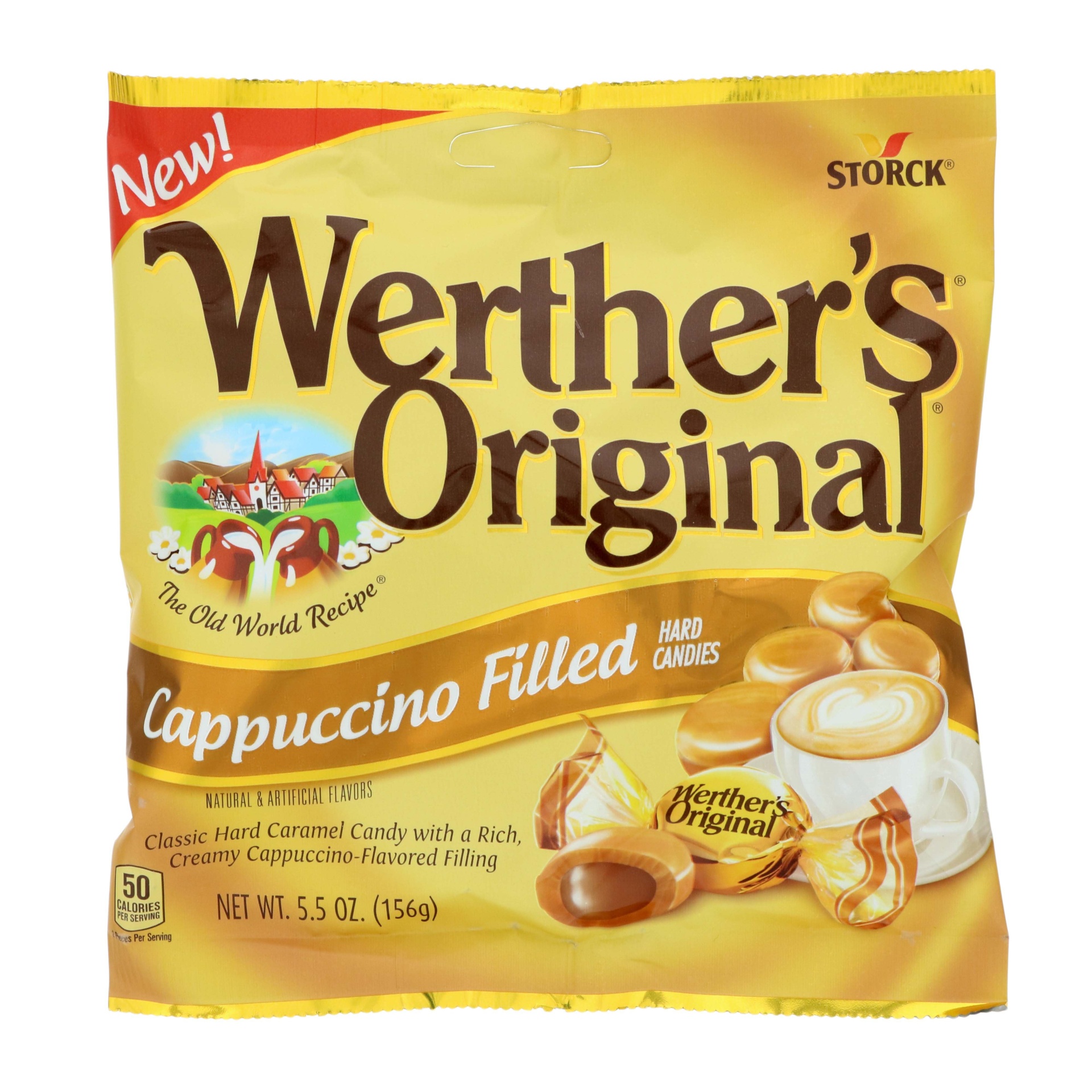 slide 1 of 1, Werther's Original Cappuccino Filled Hard Candies, 5.5 oz