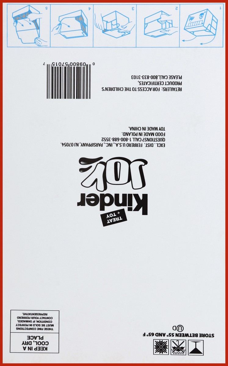 slide 3 of 6, Kinder Joy - 0.7 oz, 0.7 oz