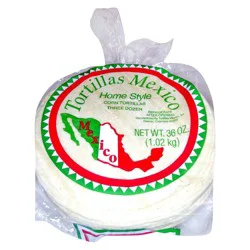 Tortillas Mexico Gluten Free White Corn Tortillas - 36 oz / 12 ct