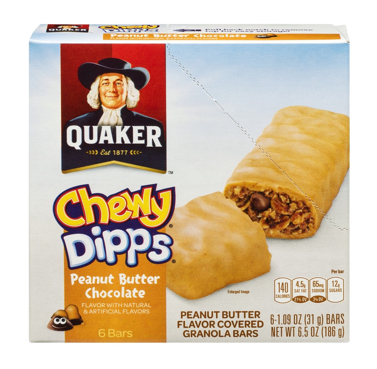 slide 1 of 4, Quaker Granola Cereal Or Fruit Bars, 6.54 oz