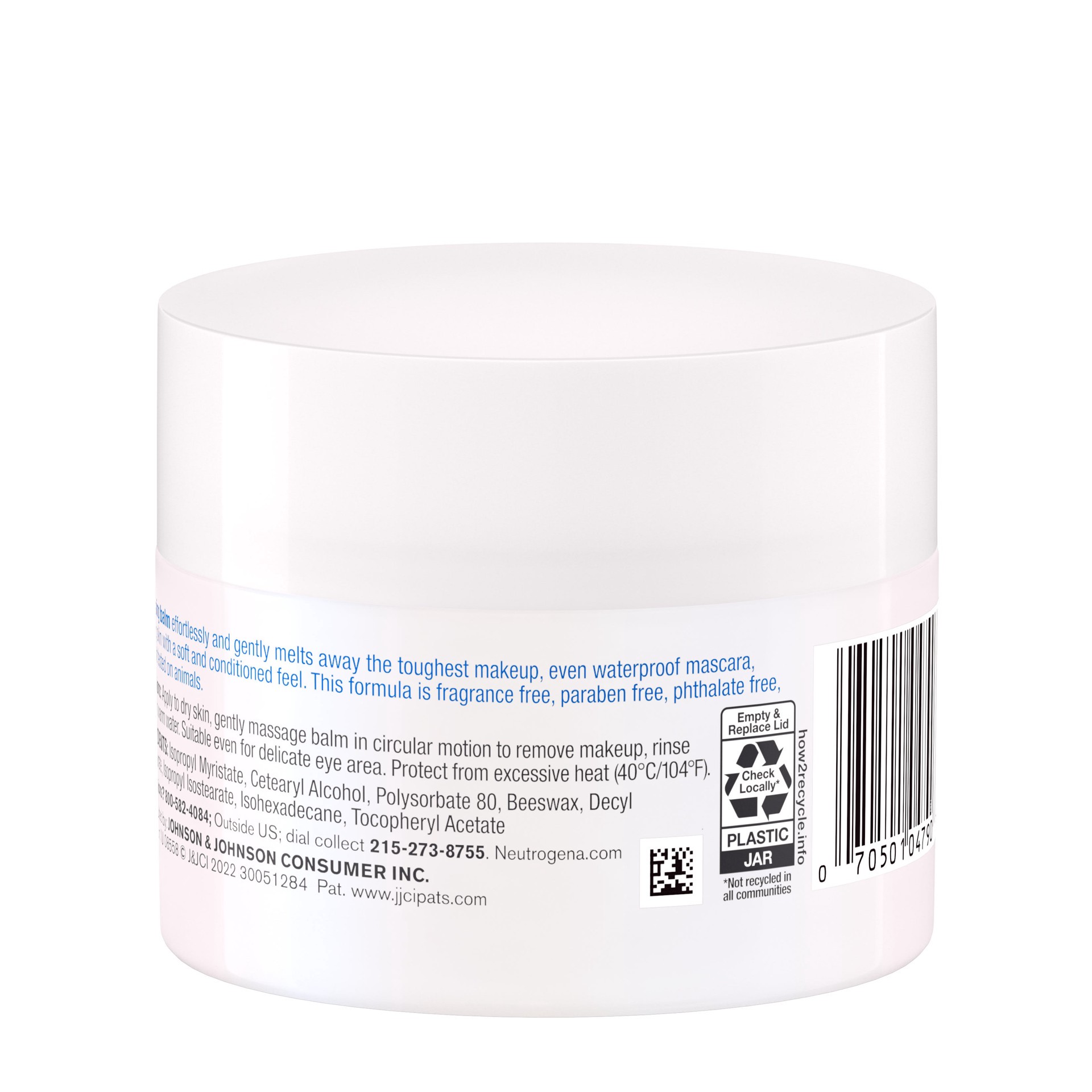 slide 7 of 9, Neutrogena Makeup Remover Cleansing Balm, Fragrance-Free Face Wash, 2.6 oz, 2.6 oz