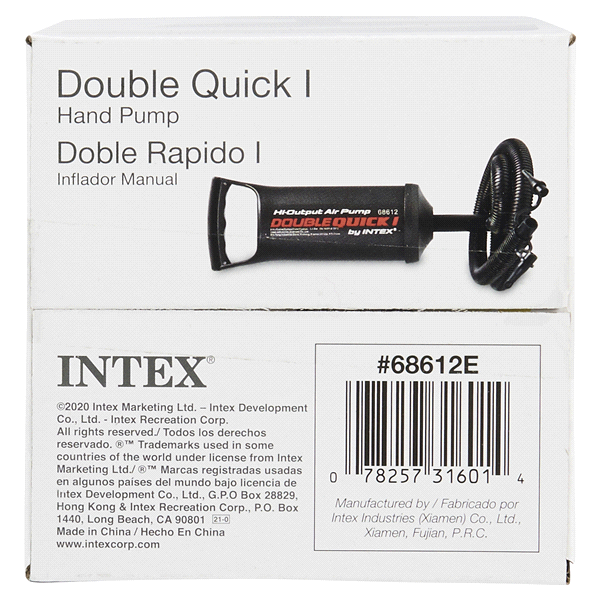 slide 28 of 29, Intex Double Quick II Hand Pump, 1 ct