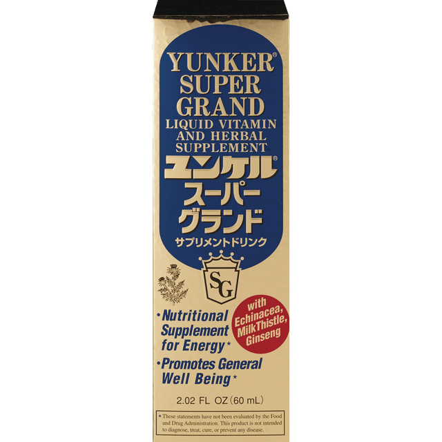 slide 1 of 1, Yunker Super Grand Liquid Vitamin &, 1 ct