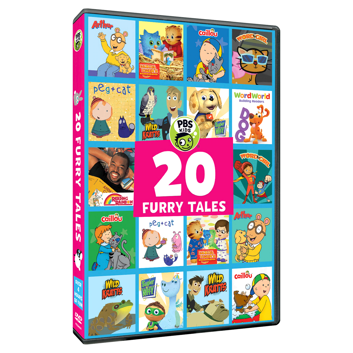 slide 1 of 1, PBS Kids: 20 Furry Tales (DVD), 1 ct