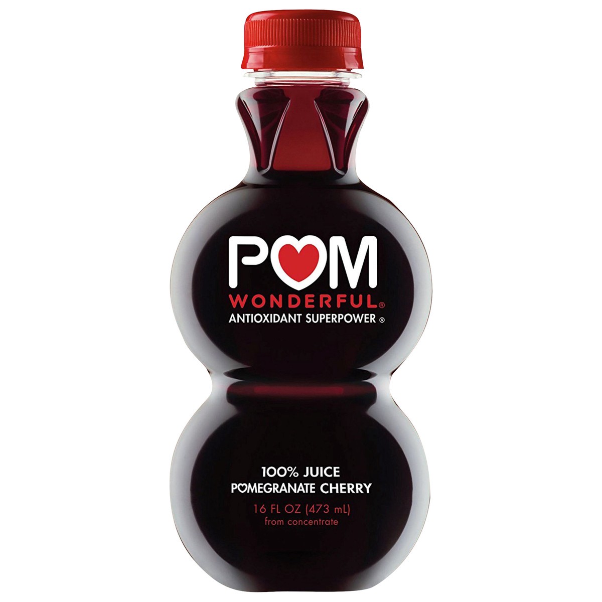 slide 1 of 6, Pom Wonderful Antioxidant Pomegranate Cherry Juice, 16 fl oz