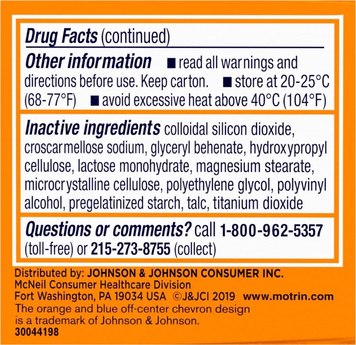 slide 7 of 8, Motrin PM Pain Relief Caplets with 200 mg Ibuprofen & 38 mg Diphenhydramine Sleep Aid, Nighttime Pain Reliever for Minor Aches & Pains Helps You Fall Asleep & Stay Asleep, 20 ct, 20 ct