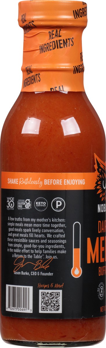 slide 2 of 2, Noble Made Medium Dairy-Free Buffalo Sauce 12.5 oz, 12.5 oz