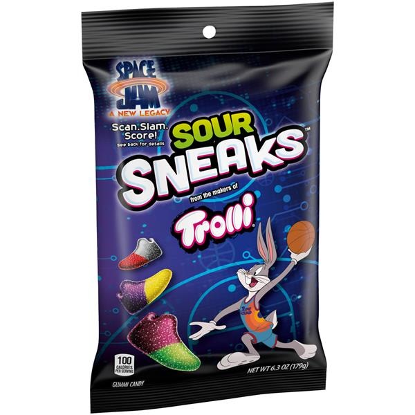 slide 1 of 1, Trolli Sour Sneaks Gummi Candy, 6.3 oz