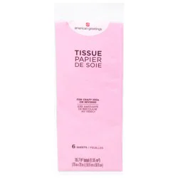 American Greetings Tissue Papers 6 ea