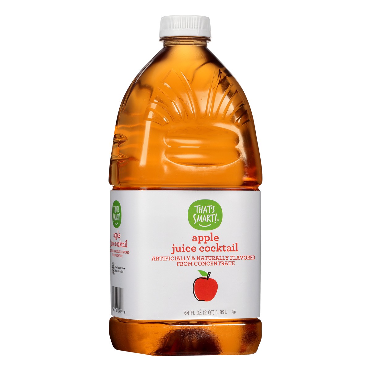 slide 10 of 12, That's Smart! That's Smart Apple Juice Cocktail - 64 oz, 64 oz
