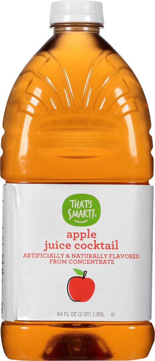 slide 2 of 12, That's Smart! That's Smart Apple Juice Cocktail - 64 oz, 64 oz