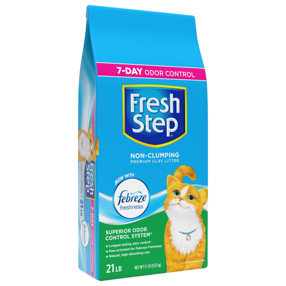 slide 8 of 8, Fresh Step Cat Liter, 21 lb