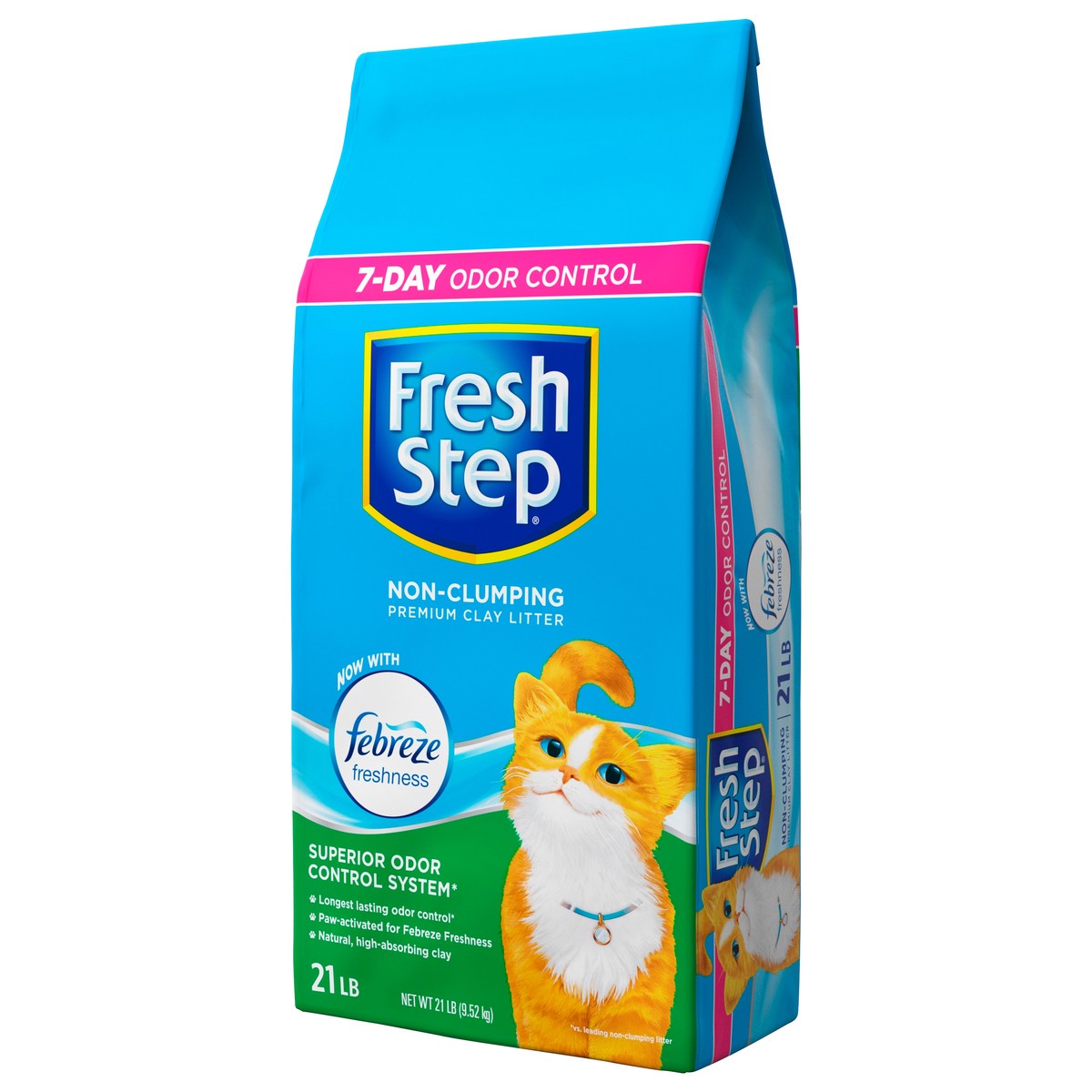 slide 2 of 8, Fresh Step Cat Liter, 21 lb