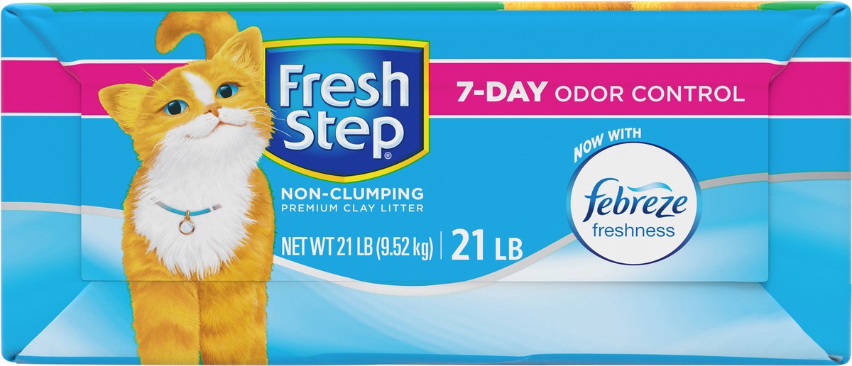 slide 4 of 8, Fresh Step Cat Liter, 21 lb