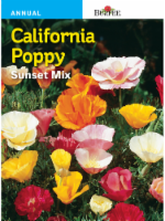 slide 1 of 1, Burpee Sunset Mix California Poppy Seeds, 1 ct