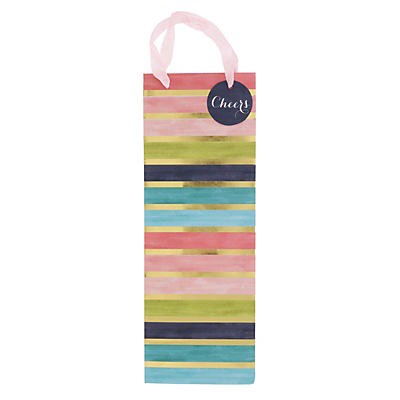 slide 1 of 1, IG Design Group Bottle Bag Stripes, 1 ct