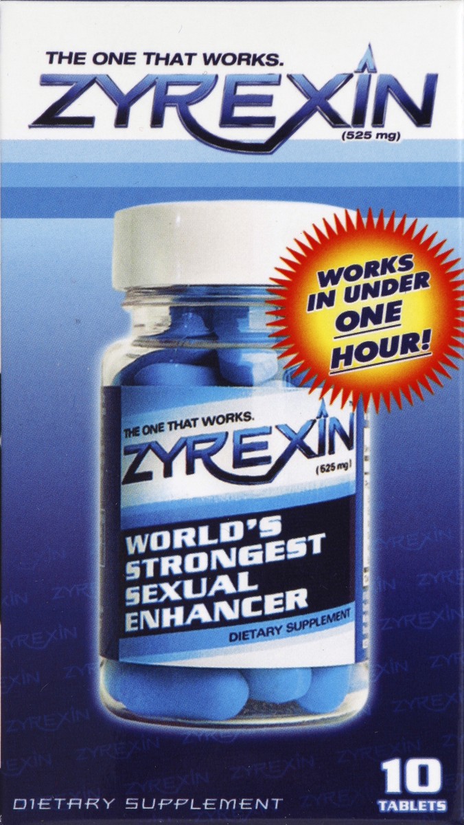 slide 2 of 5, Zyrexin Sexual Enhancer 10 ea, 10 ct