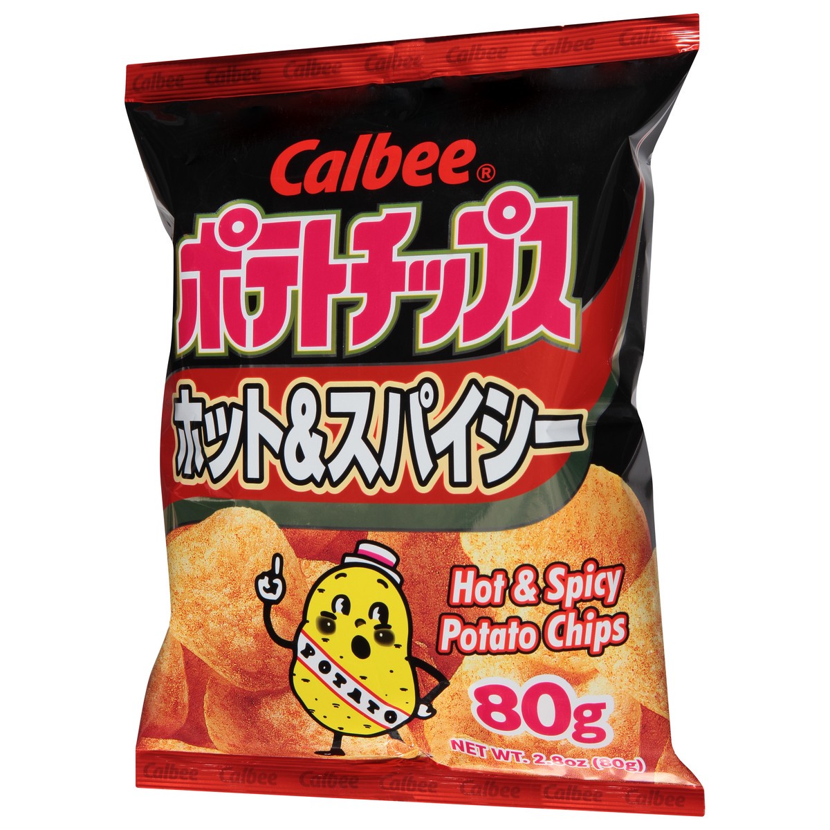 slide 3 of 9, Calbee Hot & Spicy Potato Chips 2.8 oz, 2.8 oz