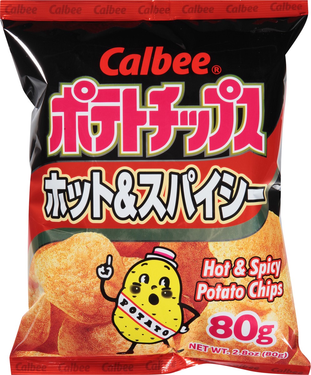 slide 6 of 9, Calbee Hot & Spicy Potato Chips 2.8 oz, 2.8 oz