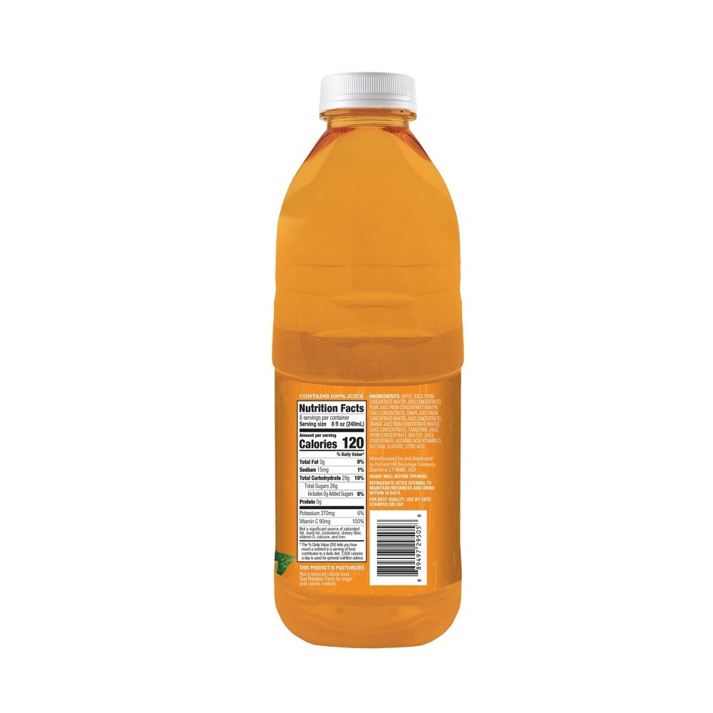 slide 3 of 3, Juicy Juice 100% Juice, Orange Tangerine, 64 FL OZ Bottle, 64 fl oz