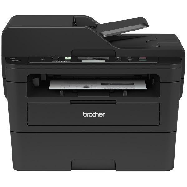 slide 1 of 10, Brother Dcp-L2550Dw Wireless Laser All-In-One Monochrome Printer, 1 ct