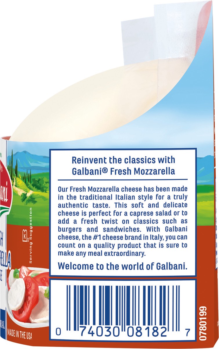 slide 8 of 9, Galbani 8oz Fresh Mozzarella Cheese, 8 oz