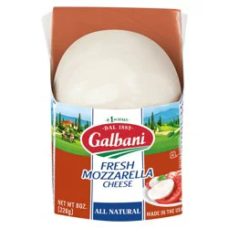 Galbani Fresh Mozzarella Cheese, 8 oz