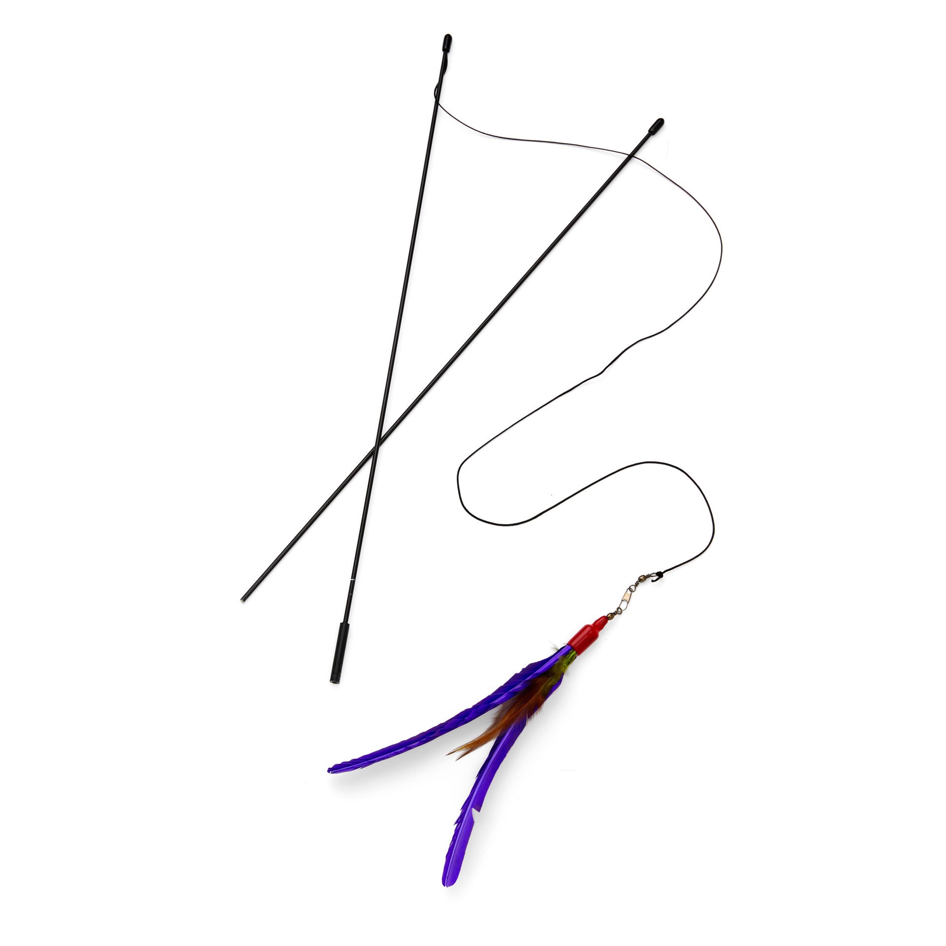 slide 1 of 1, Go Cat Go Da Bird Feather Teaser, 1 ct