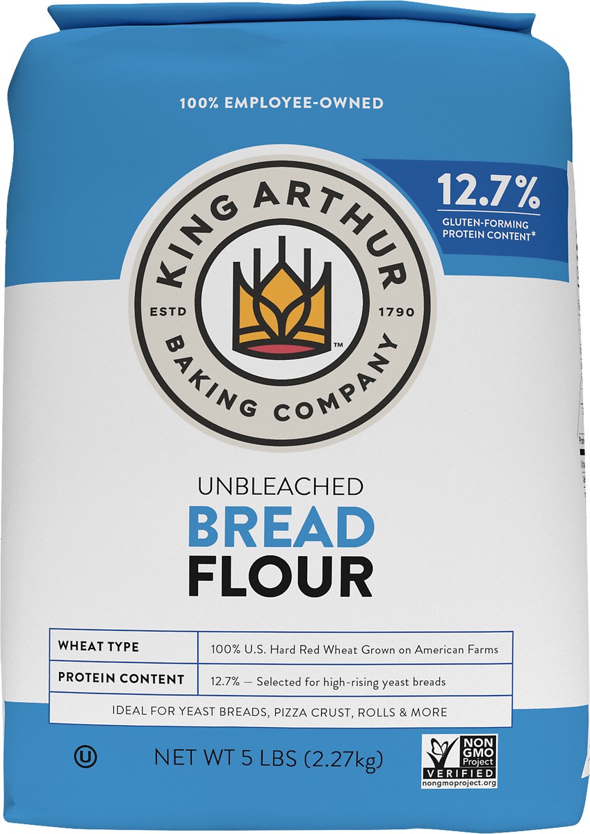 slide 2 of 10, King Arthur Flour Bread Flour, 5 lb