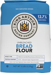 King Arthur Baking Unbleached Bread Flour 5 lb